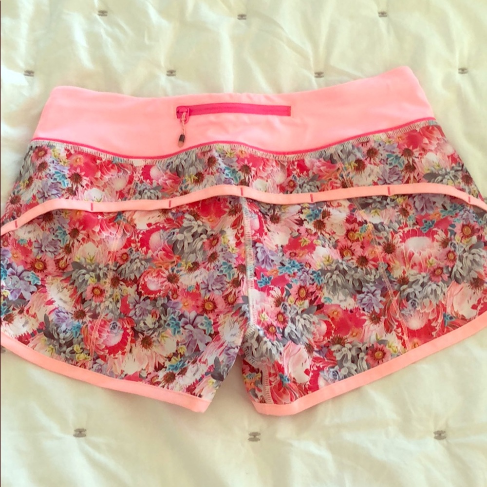 Lululemon speed shorts